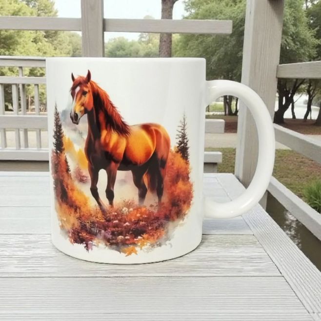 🐎 Tři koně, tři osobnosti. Pro milovníky klidu, síly i elegance – vyber si hrnek, který tě vystihuje. 🟤 Hnědý pro duši...